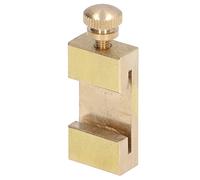 Bloque de posicionamiento de latón Guía de regla de trazado de precisión Ranura en forma de T Tope de límite de regla de acero para carpintería Ingenieros de marcado de ángulo