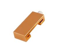 Bloque de posicionamiento de regla de acero profesional con marcado de escala transparente, ideal para fabricación industrial y tareas de laboratorio, bloque de posicionamiento de aleación de aluminio