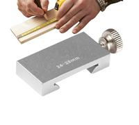 Bloque de posicionamiento de regla de aleación de aluminio de alta | Bloque limitador de posicionamiento para regla de acero en trabajos de bricolaje y reparación en el sector de la construcción