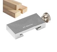 Bloque de posicionamiento de regla, localizador de escritura de aleación de aluminio de alta precisión, herramienta de tapón de medición duradera, guía de regla de precisión para reparación del hogar