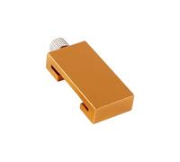 Bloque de posicionamiento profesional para reglas de acero con marca de escala transparente ideal para tareas de fabricación industrial y de laboratorio. Bloque de medición industrial DIY