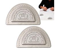 Bloque de prensado de tela de hierro fundido - Rainbow Shaped | Sewing Pattern Weight | Quilting Press Plate, Fabric Stabilizer For Sewing Quilting Dressmaking Home Women