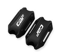Bloque De ProteccióN contra Choques Bloque Protector De Parachoques del Motor para H&DA CBF1000 CBF125 CBF190R CBF500 CBF600 SA(Black)