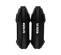 Bloque De ProteccióN contra Choques Bloque Protector De Parachoques Motor 25 Mm para Suzuki GSR GSR150I GSR400 GSR600 GSR750(Black2)