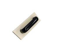Bloque de rap contra inclinación para suelos que resalta, mango antideslizante grande construido en protector de tornillo para plataformas laminadas de madera, herramienta de instalación de suelos con