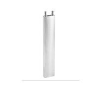Bloque de refrigeración líquida de aluminio para CPU, radiador, PC y portátil, con disipador de calor plateado (240 mm)