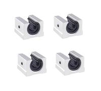 Bloque de rodamientos lineales de bolas SBR12UU, SBR16UU, SBR20UU y SBR13UU (4 unidades). Deslizador lineal for fresadora. Guía lineal 3D SBR.(SBR12UU)