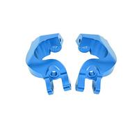 Bloque de Ruedas con Soporte de buje C Delantero de Metal, Ligero, Fuerte, anticolisión, Bloque de Nudillos de dirección Delantera para Senton Typhon Granite Big Rock Series (Azul)