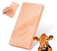 Bloque de Sal para Ganado Rico en Minerales para Vacas y Ovejas | Lamedor Natural, Favorece Digestión y Saliva, Formato Bloque de Sal para Granja, Uso en Bovinos y Ovinos