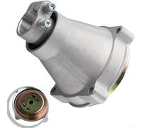 Bloque de salida de repuesto para 26 mm y 28 mm para ejes de cortador de cepillo con configuración de 7 dientes y 9 dientes, metal fuerte para tareas eficientes de mantenimiento del césped (26.7)