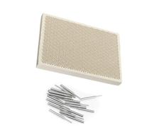 Bloque de soldadura cerámico con agujas - Panel de nido de abeja de 135 mm x 95 mm for proyectos de bricolaje | Resistente a altas temperaturas y ligero