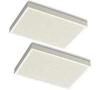 Bloque de soldadura cerámico cuadrado de panal (2 piezas) - 13,7 x 9,7 x 1,3 cm, herramienta duradera for hacer joyas