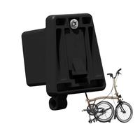 Bloque de soporte para bicicletas plegables, adaptador de soporte para bicicletas plegables | Soporte de cesta de bicicleta de alta compatibilidad, accesorios de bicicleta | Soporte plegable para