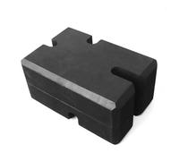 Bloque de tabla de banco - 22 x 15 x 10 cm, cuadrado compacto, espuma EVA de alta densidad, almohadilla de entrenamiento antideslizante con entrenamiento de cuerpo completo | Ayudante de ejercicio