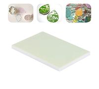 Bloque de Talla para Sellos de Goma, Material Suave, Color Verde Matcha, para Manualidades, Bricolaje, Principiantes y Profesionales