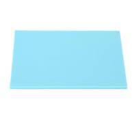 Bloque de Tallado de Caucho, 20x15x0.5cm/7.87x5.91x0.20in TPR Bloque de Linóleo Suave Suministros de Grabado Plancha de Linóleo para Grabado de Goma (Blue)