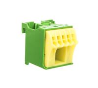 Bloque de terminales automáticos 63A QC verde 6 conexiones KN06E