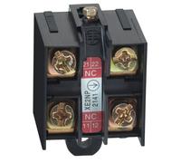 Bloque de terminales auxiliares Osiswitch de Schneider Electric - XE2NP2141