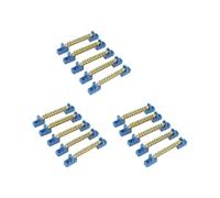 Bloque de Terminales Barra de Bus de Terminal Azul 10 Posiciones Tornillo Terminal de LatóN Tira de ConexióN A Tierra Bloque de Barra de Bus Paquete