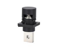 Bloque de terminales de cobre de alta corriente de 400 A para almacenamiento de energía de batería de litio, sistemas fotovoltaicos, con carcasa ignífuga PA66, terminales de latón estañado, 1000 V CC