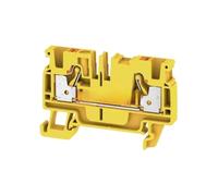 Bloque de terminales de puesta a tierra, A2C 4 amarillo