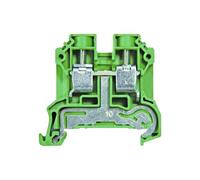 Bloque de terminales de sujeción SAKPE 10 con función de puesta a tierra