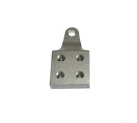 Bloque de terminales divisor de 4 vías M8 barra de bus resistente para cableado de coche, camión, RV, distribuidor de energía de alta conductividad, aluminio 500 A