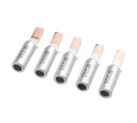 Bloque de terminales DTLC para disyuntores, 5 unidades, de cobre y aluminio con fijación de tornillo, altamente conductivo y resistente al calor para cajas de distribución eléctrica, modelos 10-70