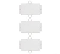Bloque de terminales en T de 100 A, conector rápido para terminales de derivación de cables de latón y ABS, conector de cable de hasta 16 mm² para instalaciones eléctricas en el hogar