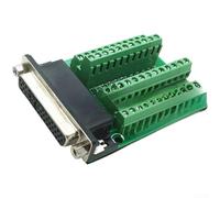 Bloque de terminales hembra DB44 diseñado para interfaz PCB e implementación de montaje en panel en sistemas eléctricos de servicio pesado (tipo tuerca)