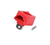 Bloque de terminales inversor de almacenamiento de energía de 150 A, conector de alta corriente M6, terminal de batería DC1000 V PBT retardante de llama tornillo de fijación rojo negro (rojo)