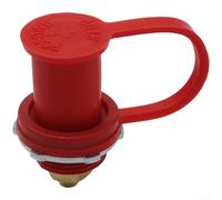 Bloque de terminales RV Terminal de batería Conector de latón 250A Clasificación de fuego 94V0 Aislamiento de PVC de nailon reforzado para yate marino automotriz Carga de energía CC (rojo)