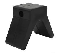 Bloque de tope de arco para remolque de barco diseñado con asiento de goma en forma de V para una cuna eficaz y protección de varios tipos de embarcaciones