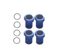 Bloque de tope de banco de carpintería de 20 mm, agujero para perro, aleación de aluminio anodizado, espiga de mesa antideslizante para sujeción segura, fresado y corte, diseño de perfil bajo, azul