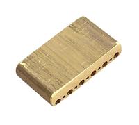 Bloque de trémolo estándar de latón para guitarra, piezas de repuesto de 2-1/16 pulgadas para puente de guitarra, accesorios para instrumentos musicales para hombres