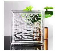 Bloque de vidrio cuadrado hueco transparente 190 x 50 mm(Clear-b)