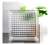 Bloque de vidrio cuadrado hueco transparente 190 x 50 mm(Clear-f)