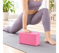 Bloque de yoga de alta densidad de 120 g, ladrillo de soporte de fitness | Bloque de yoga ancho y grueso para estiramientos, equilibrio, fitness, práctica de baile y apoyo diario de entrenamiento