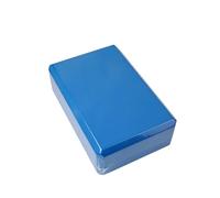 Bloque de yoga de piedra de pilates - Bloque de yoga de espuma EVA de 23 cm para principiantes y profesionales, 1 paquete de bloques de fitness ligeros para estiramiento, equilibrio, flexibilidad y