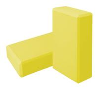 Bloque de yoga EVA de espuma de ladrillo para entrenamiento, ayuda a estirar el cuerpo, equipo de entrenamiento para deportes, ejercicio, gimnasio, ideal para principiantes y practicantes inflexibles