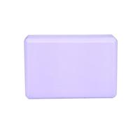 Bloque de yoga EVA - Ladrillo de soporte de estiramiento antideslizante, ayuda para ejercicios de espuma | Durable accesorio de equilibrio de Pilates púrpura 23x15x8cm equipo de entrenamiento