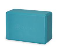 Bloque de yoga Gaiam - Espuma EVA de soporte sin l tex - Superficie suave y antideslizante con bordes biselados para yoga, pilates y meditaci n -