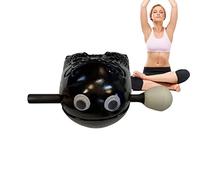 Bloque de Zen Drum, bloque de de madera con ojos pequeños, tambor de bloque zen budista, instrumentos de percusión para herramientas de meditación, tambor popular zen Tumotsit