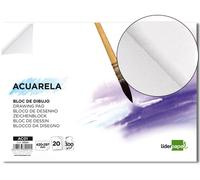 Bloque Dibujo Acuarela Pegado 230X325mm 20F