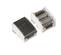 BLOQUE DISTRIBUIDOR E.4076 4X7 100A 500V