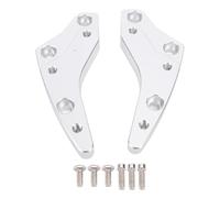 Bloque Elevador de Manillar de Motocicleta Apto para K1600B K1600GT K1600GTL K 1600 B GT GTL GA Grand America, 0.709 in de elevación de 0.787 in hacia atrás, Soporte de Aluminio