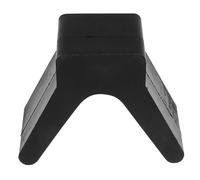 Bloque en V para Remolque Náutico Negro 2 Pulgadas de Goma | Rodillo Remolque Náutico, Piezas de Repuesto para Remolques de Barco, Compatible con Embarcaciones y Kayaks