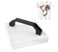 Bloque Enfriamiento HTV con Mango, Herramienta Portátil para Prensa Calor Accesorios Enfriamiento Rápido para Vinilo Termotransferible Papel Sublimación y Película DTF