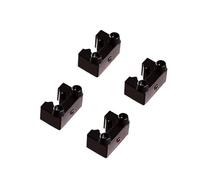 Bloque fijo de 4 Uds for bloque de límite de carril de anillo de fijación de guía lineal HG15 HG20(HG20 fixed block)