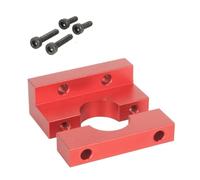 Bloque fijo for hotend V6 Volcano BP6, soporte de montaje for extrusor de hotend for impresora 3D Ender3 CR10 Series(Red)